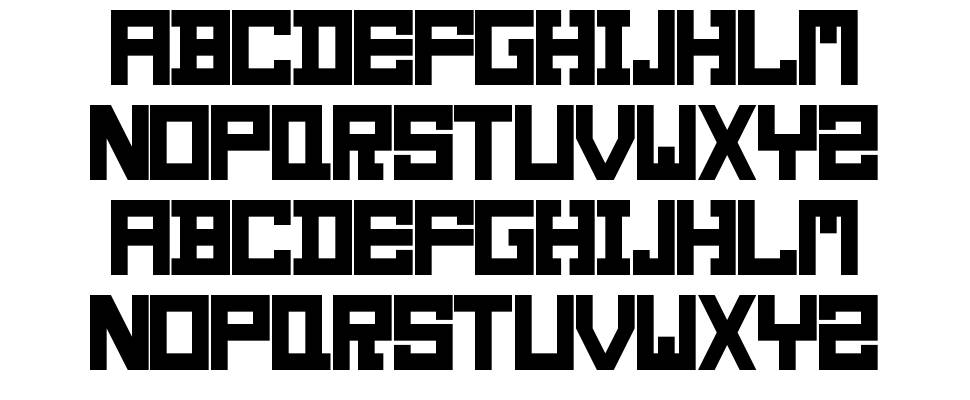 Serif Neu 字形 标本