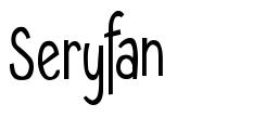 Seryfan шрифт