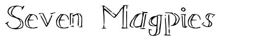 Seven Magpies font