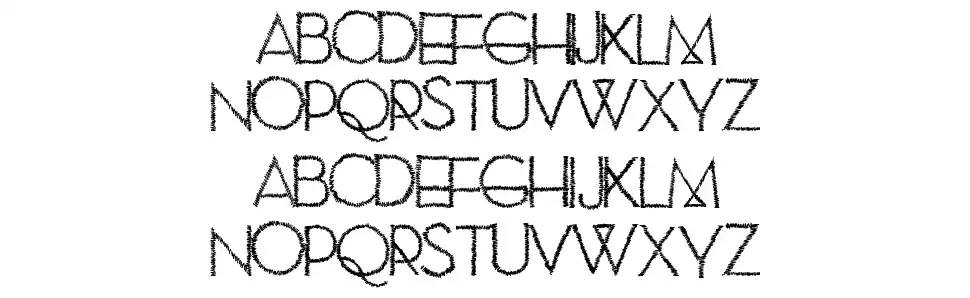 Sew Modernfont specimens