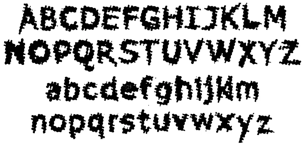 Sewer Sys font specimens