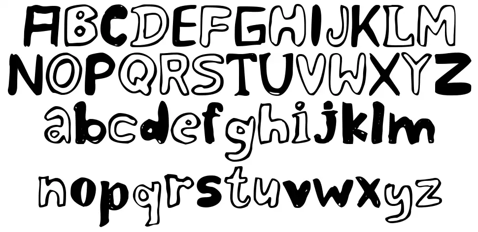 Sex and Breakfast font Örnekler