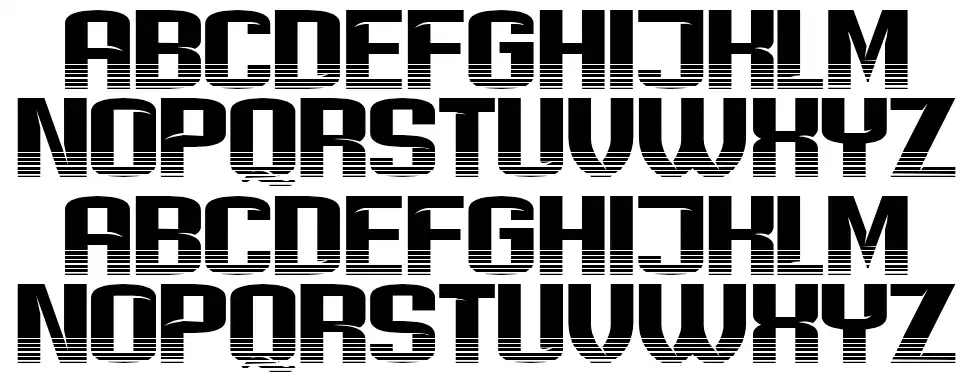 Sextapefont specimens