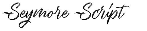 Seymore Script font