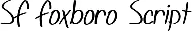 SF Foxboro Script