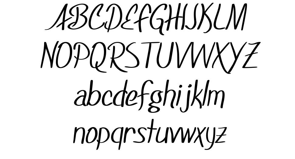 SF Foxboro Script font specimens