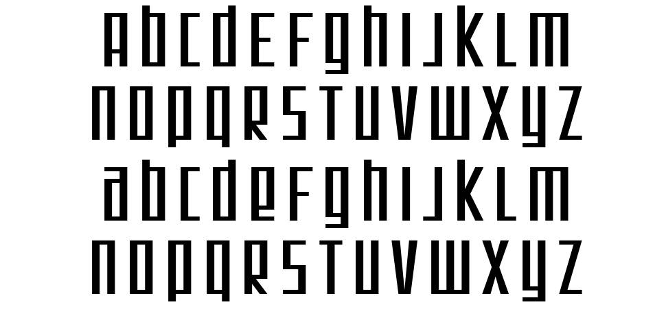 SF Square Root font specimens