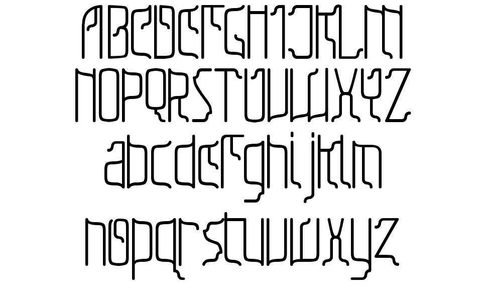 Sfilth font specimens