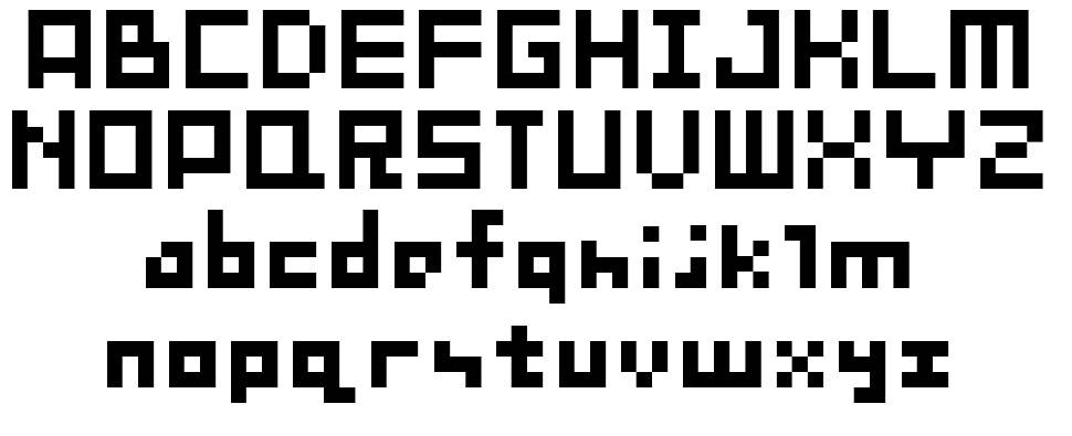 SG08 フォント 標本