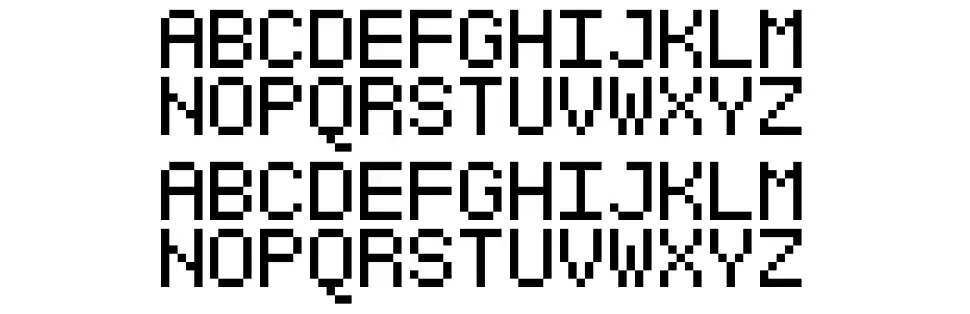 SGK001font specimens