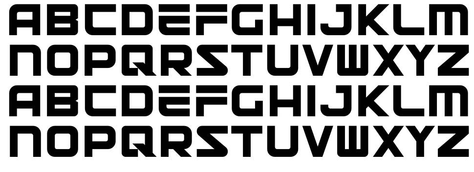 Shadow Aspect font specimens