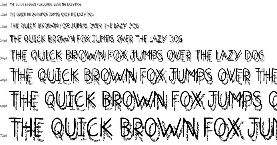 Shadow Jumper шрифт Водопад
