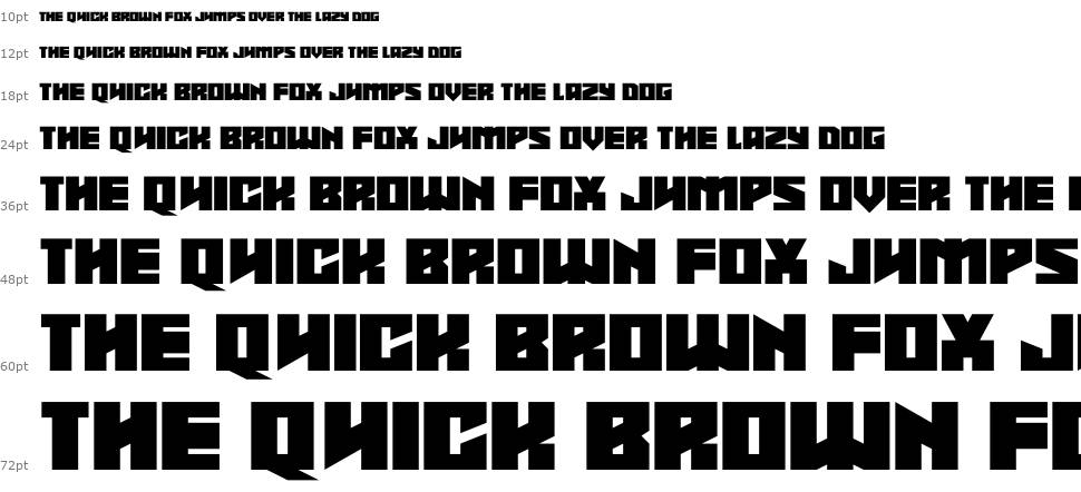 Shadowkingz font Şelale