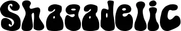 Shagadelic font