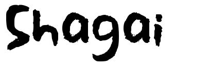 Shagai font