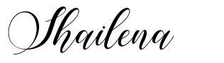 Shailena font