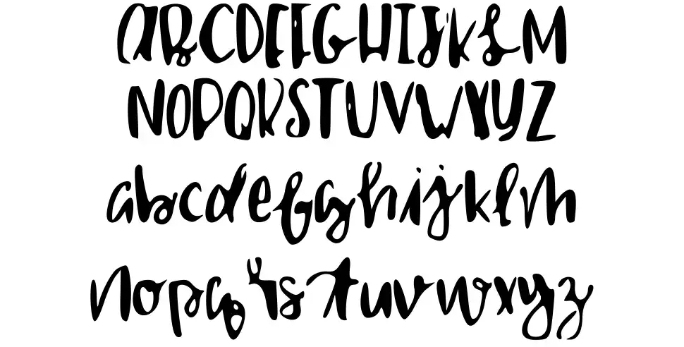 Shailetteringfont specimens