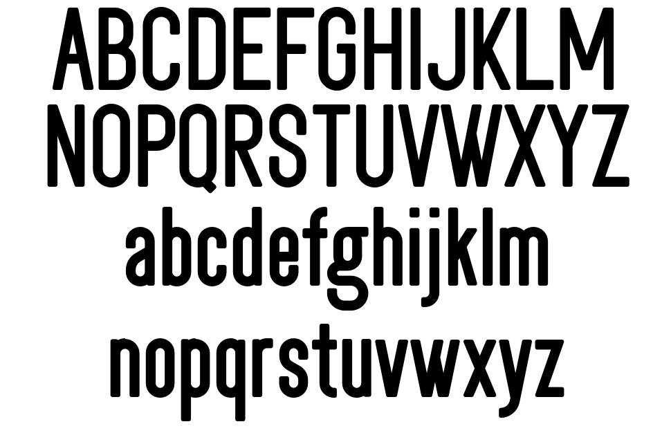 Shakerato font Örnekler