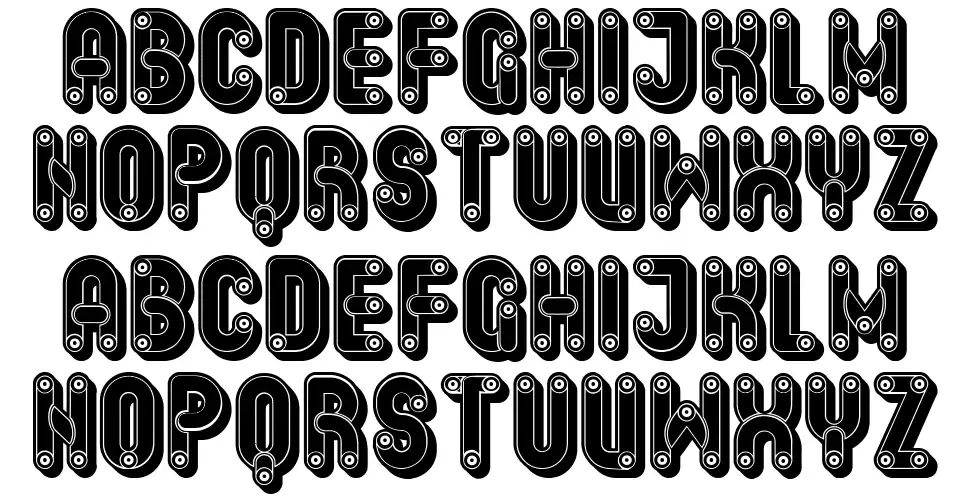 Shakers font by Vladimir Nikolic FontRiver