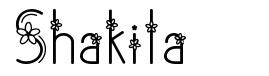 Shakila шрифт
