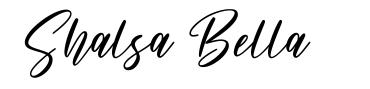Shalsa Bella шрифт