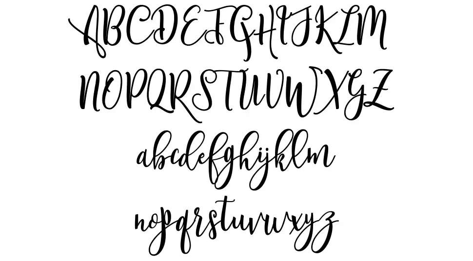 Shanghai Scriptfont specimens