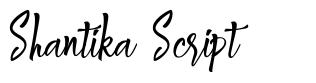Shantika Script font