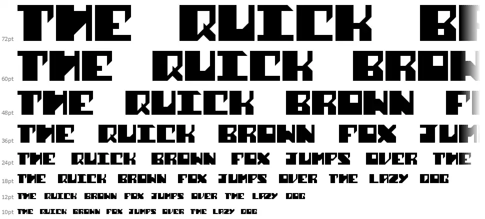 Shark Weekfont waterfall