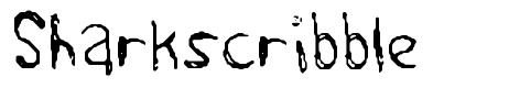 Sharkscribble font