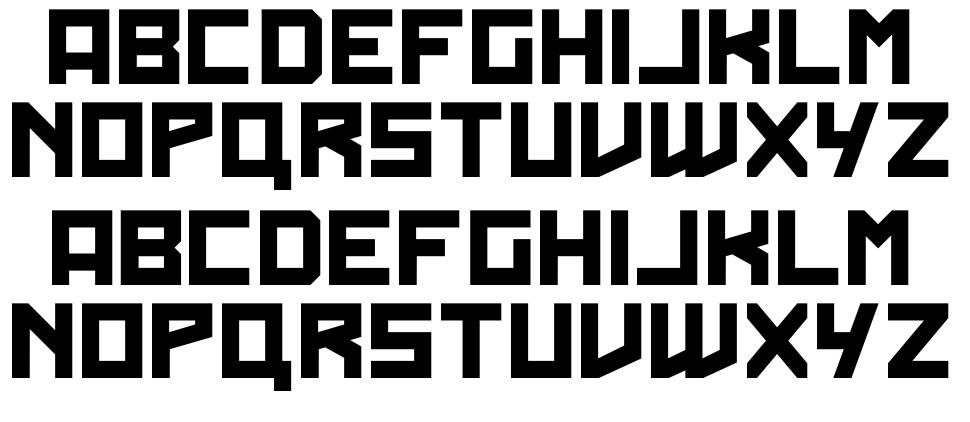 Sharpin font specimens