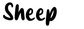 Sheep font