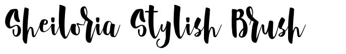 Sheiloria Stylish Brush font