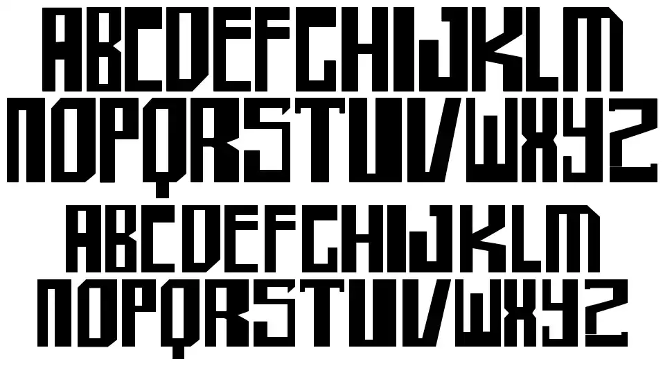 Shellhead 2font specimens
