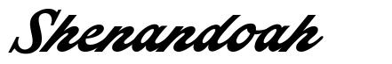 Shenandoah шрифт