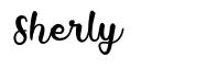 Sherly schriftart