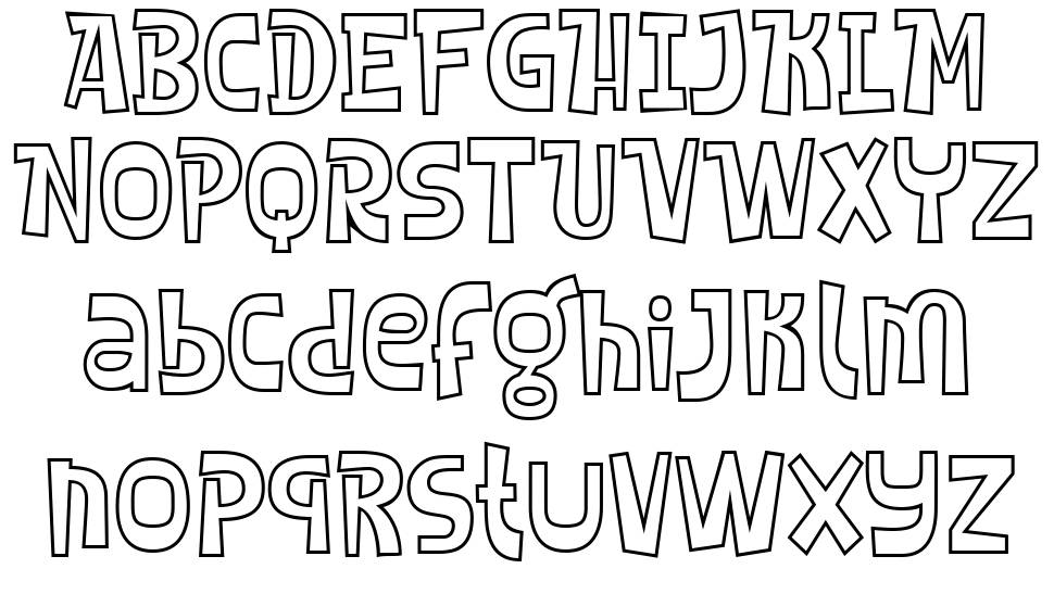 Sheroo font Örnekler