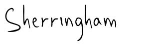 Sherringham font