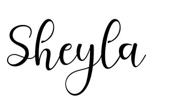 Sheyla font