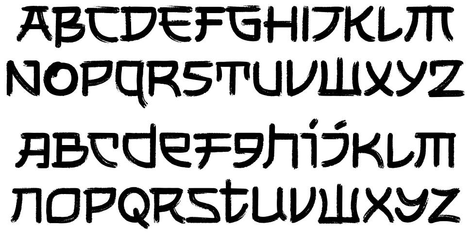 Shikamaru font Örnekler