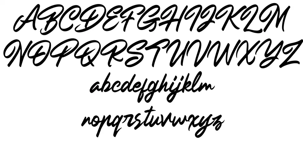 Shining On font by Luthfy Darsa FontRiver