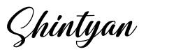 Shintyan font