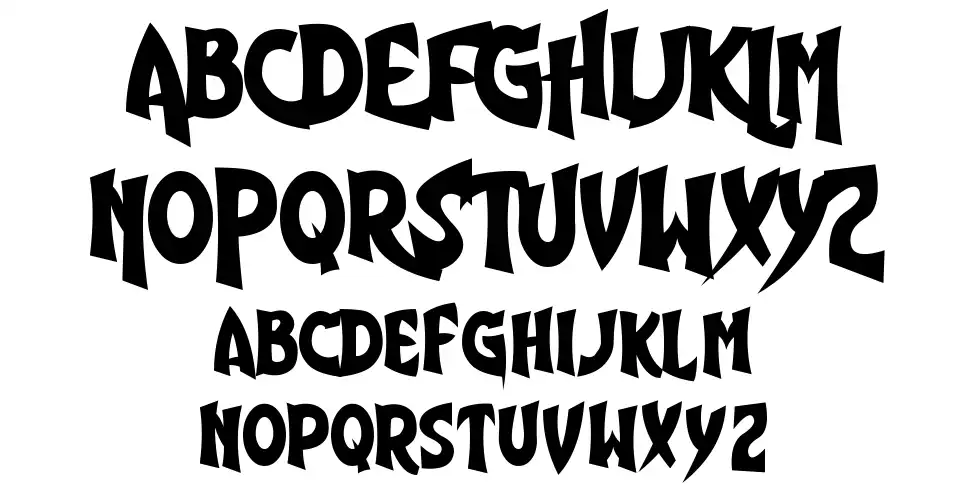 Shiny Eyes font specimens