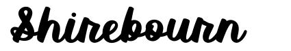 Shirebourn font