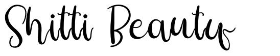 Shitti Beauty font