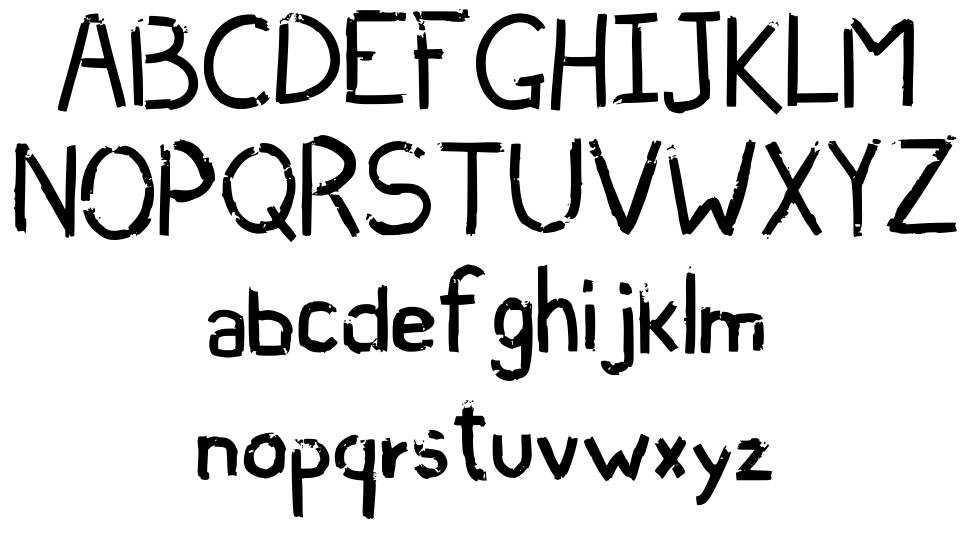 Shivers font Örnekler