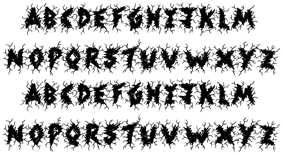 Shock Horror font by Jonathan S. Harris FontRiver