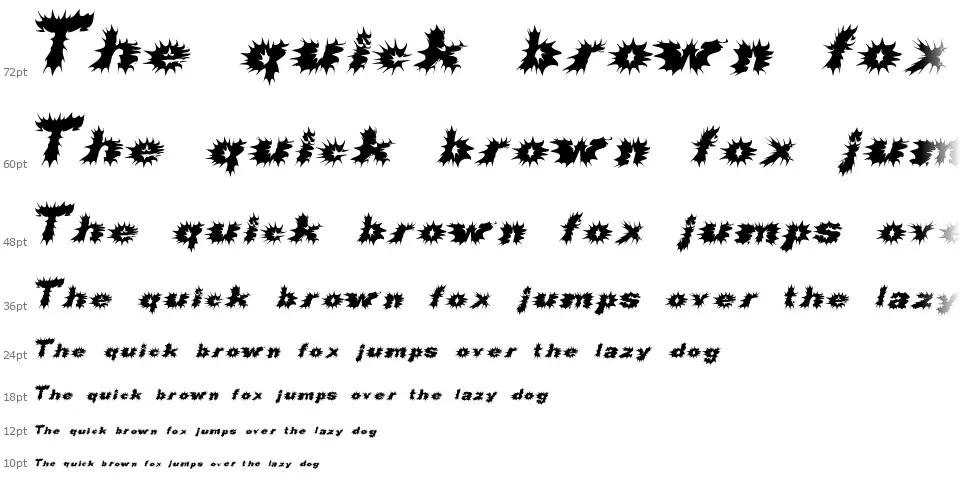 Shock Rock font by Ezkiel Hughes | FontRiver