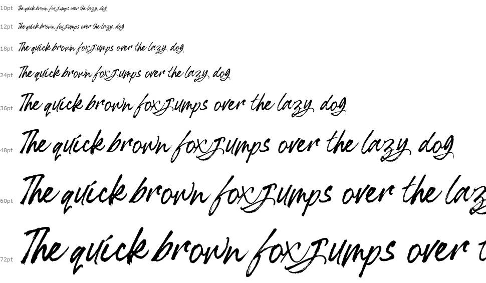 Shockwave font Waterfall