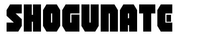 Shogunate шрифт