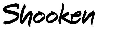 Shooken шрифт